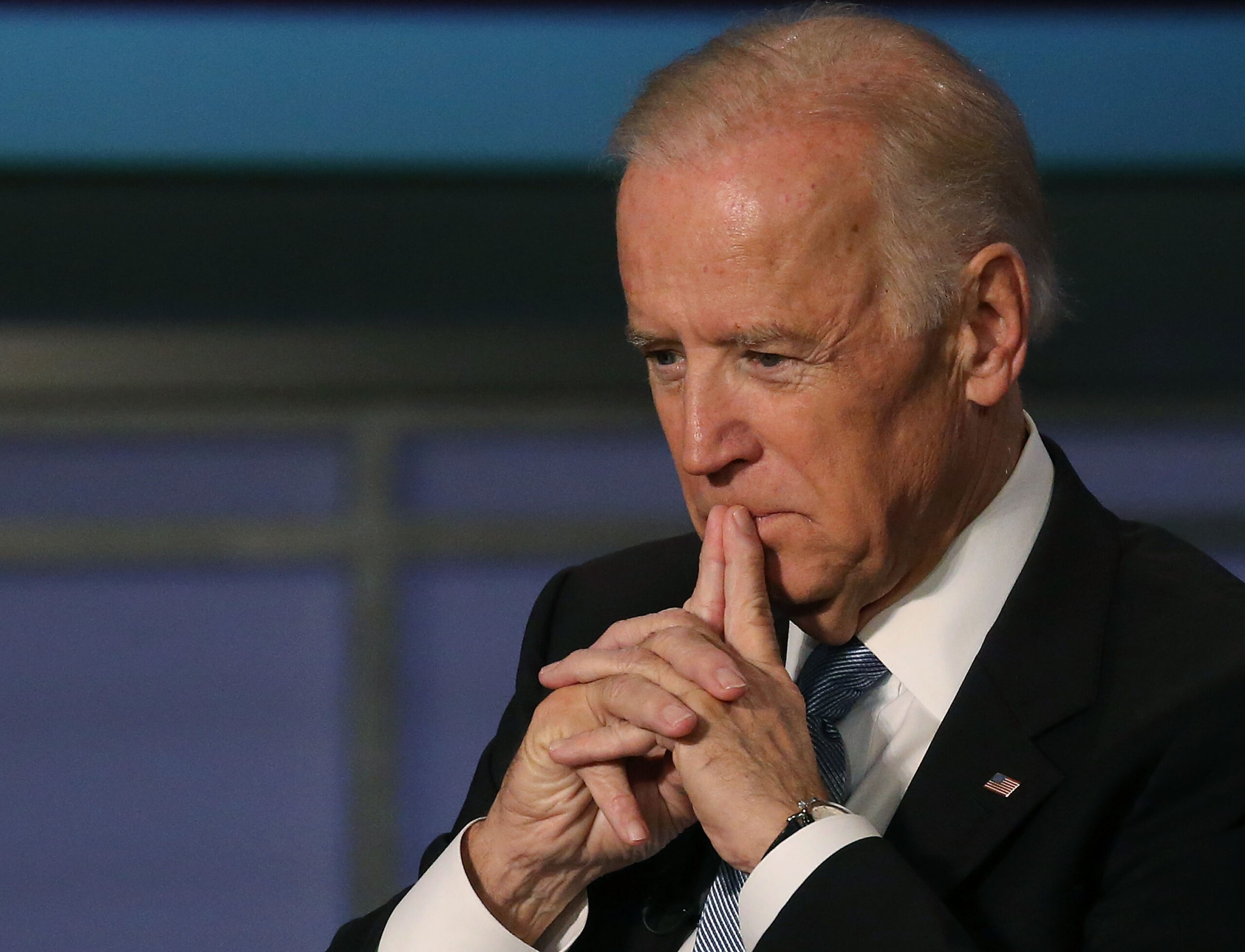 Joe Biden thinking.